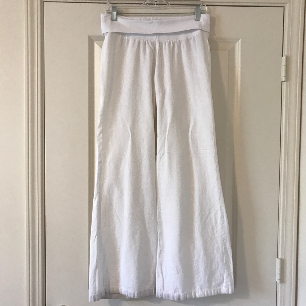 White Linen Pants